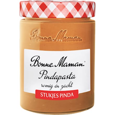 Pinda pasta met stukjes