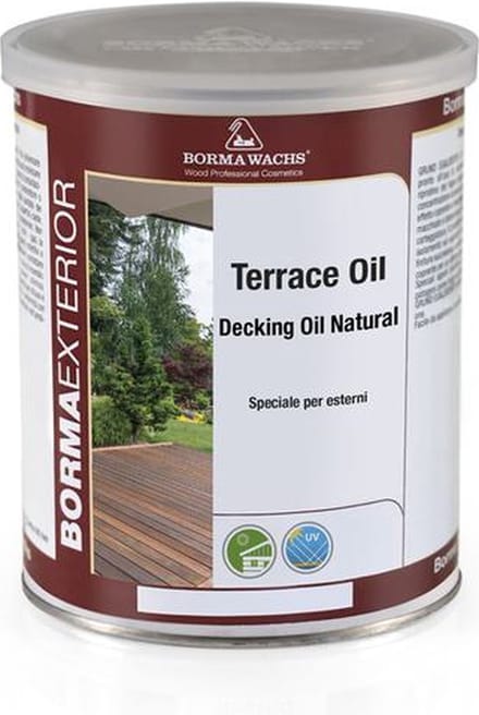 Borma Wachs Deense olie / Terras olie Kleurloos - 5 liter