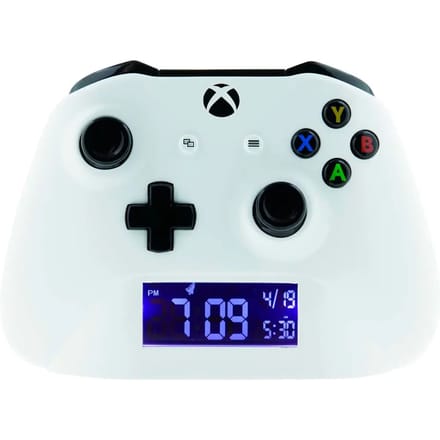 Xbox Controller - Wekkerradio - Wit - 15.1cm
