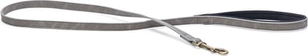Beeztees Balacron Ax Hondenriem Kunstleer - Grijs - 100 cm x 15 mm