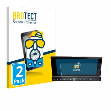 BROTECT - Screenprotector voor DS 7 Crossback Infotainmentsystem - Folie Beschermfolie matte 2 Stuks