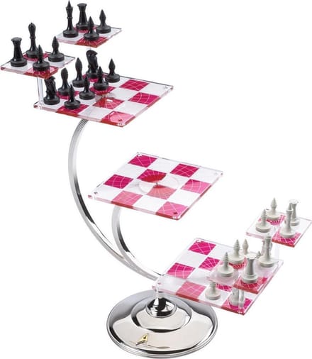Noble Collection Star Trek - Bordspel - Tri Dimensional Schaakset