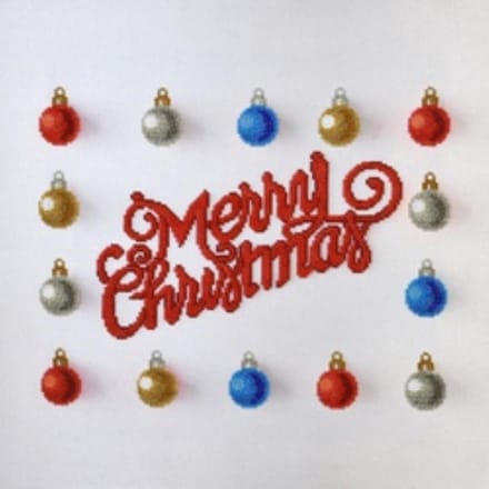 MiniArt Crafts, Merry Chrismas, 40x40 cm