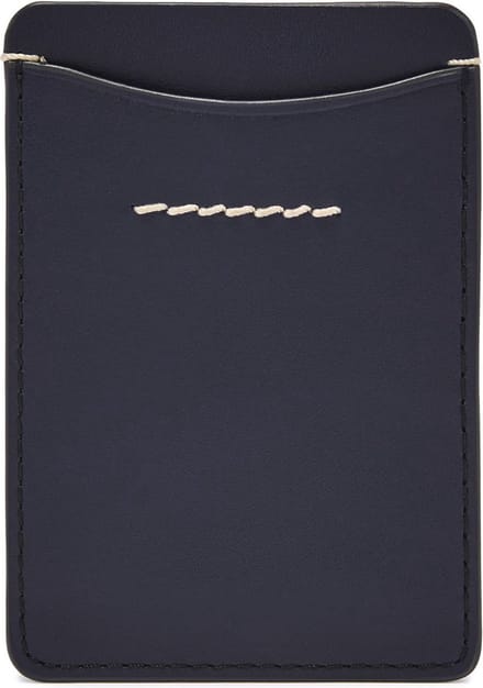 FOSSIL Kaarthouder Westover Card Case Insignia Blue Donkerblauw