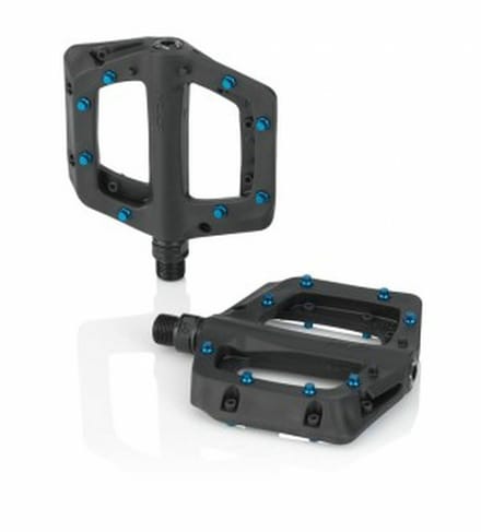XLC PD-M23 Fietspedalen - ATB - PVC - 9/16" - Zwart/Blauw