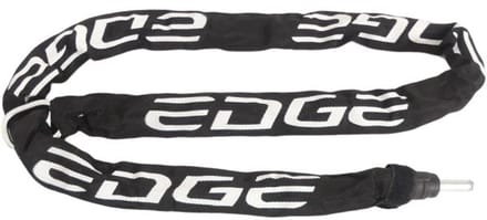 Fiets Insteekketting Edge 140 cm met zwarte nylonhoes