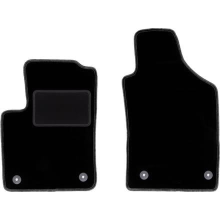 Voormatten zwart voor: Fiat 500 FL hatchback (2013-2019)