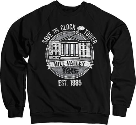 Back To The Future - Save The Clock Tower Sweater/trui - S - Zwart