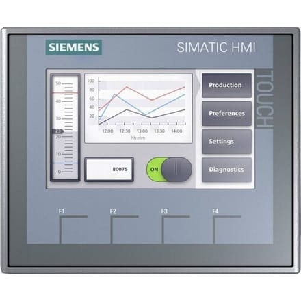 Siemens 6AV2123-2DB03-0AX0 PLC-displayuitbreiding 24 V/DC