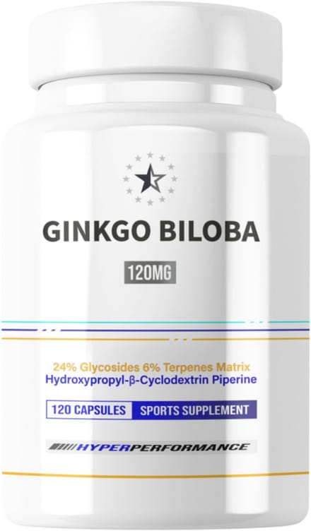 Ginkgo Biloba 6/24% met HydroPerine™ - 120 V-Capsules (120mg) - Apex®