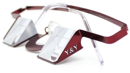 Y&Y Vertical Belay Glasses Colorful Zekerbril Rood EOL