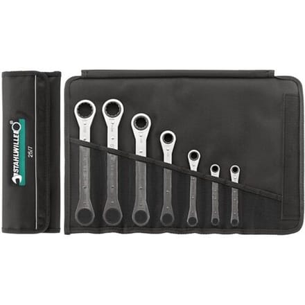 Stahlwille 96411301 2021-07-25 Dubbele ringsleutelratelset