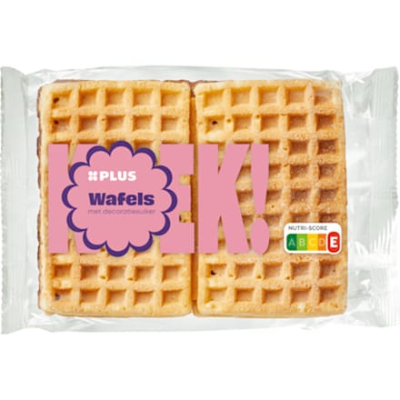 wafels met poedersuiker