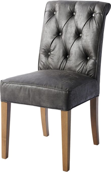 Riviera Maison Eetkamerstoel - Hampton Classic Dining Chair - Bruin