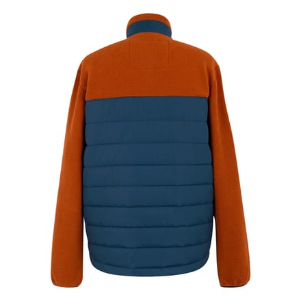 Regatta Heren Frankie Borg Full Zip Hybride Jas (Pottenbakkersklei/Moonlight Denim)