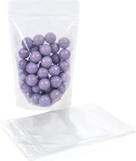 Stazakken Rijstpapier Transparant/Wit 14,9x8,9x23,2cm | 312 gram (100 stuks)