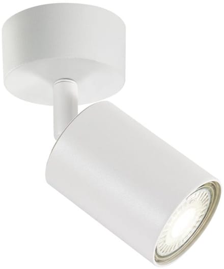 Opbouw Spot Wit Siena - 1x GU10 (max 10 watt) - IP20
