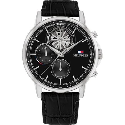 Tommy Hilfiger - Heren Horloge Stewart 1710605 - Zwart