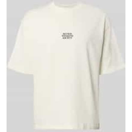 relaxed fit T-shirt met logoprint