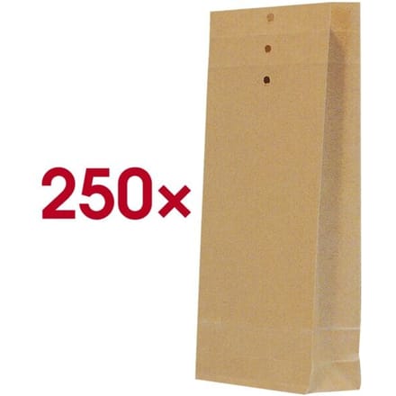 Papieren zakjes, bruin, 305 x 120 x 50 mm