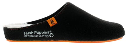 Hush puppies the good slipper heren muiltjes zwart