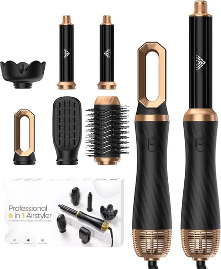 Haardroger met Borstel - Fohn met Diffuser - Multistyler - Salon