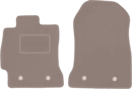 Beige voormatten voor: Subaru BRZ coupé (2011-)