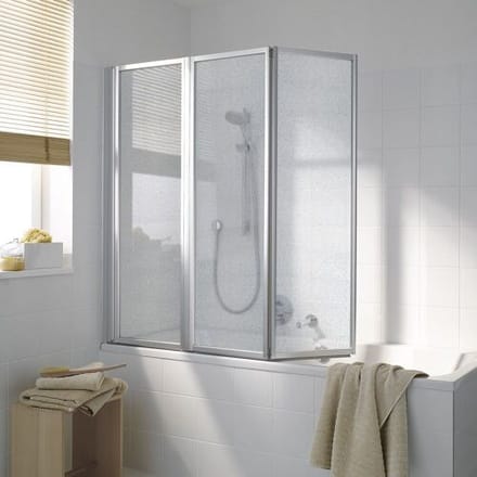 Koralle TwiggyTop DFTT folding wall 3-piece for bathtub V440614014A21