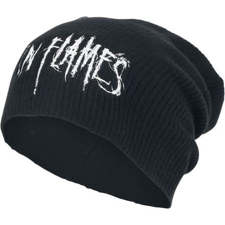 In Flames Logo Unisex Beanie - zwart - Standard