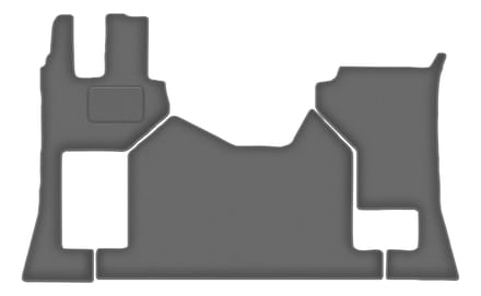 Grafiet automatten voor: Mercedes Actros MP5 truck (2019-)