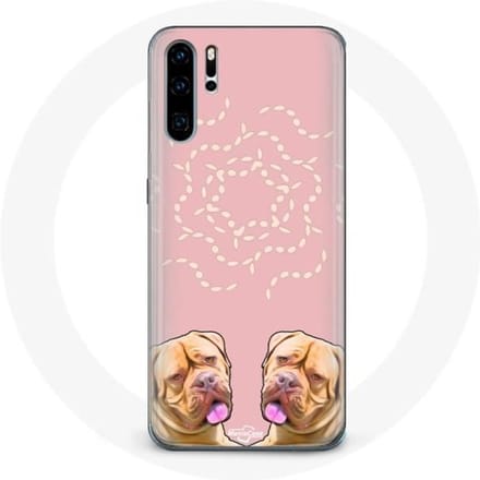 Coque - Huawei - P30 - Dogue de Bordeaux - Symétrique - Souple