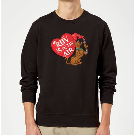 Scooby Doo Ruv Is In The Air Sweatshirt - Black - XL
