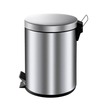 V-Part - Pedaalemmer 5 liter - Stainless steel - mat RVS - Prullenbak