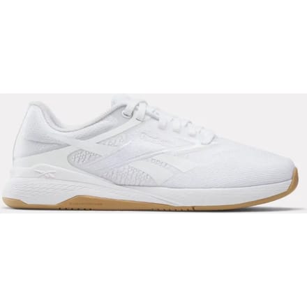 Reebok Nano X5 Blanc Gris Clair Gomme Chaussures de Sport pour Femmes-Blanc 100238430 39