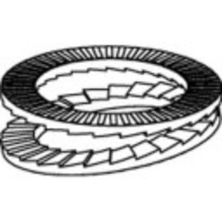 Borgringen 15.2 mm 23 mm Staal 100 stuk(s) Alstertaler Schrauben & Präzisionsteile 159473