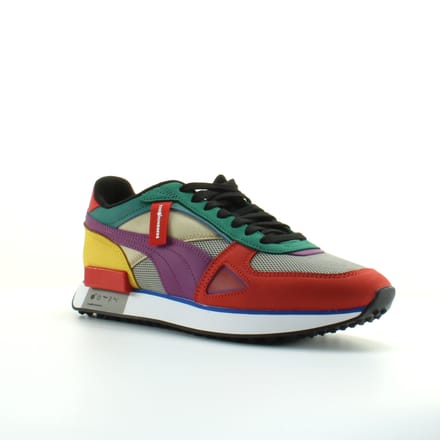 Puma Future Rider HF The Hundreds Unisex Textile Lace Up Trainers 373726 01