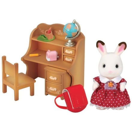Sylvanian Families 5016 Set Zus Chocoladekonijn (bureau) Speelsets