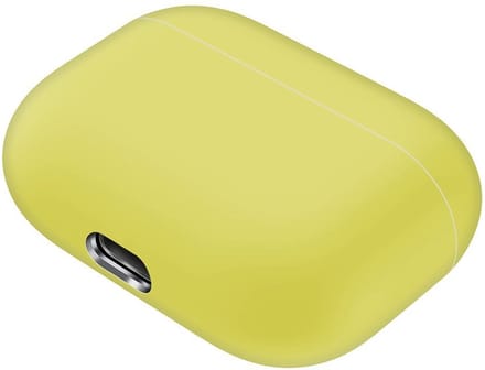 Case cover - Apple Airpods Pro - geel - siliconen design
