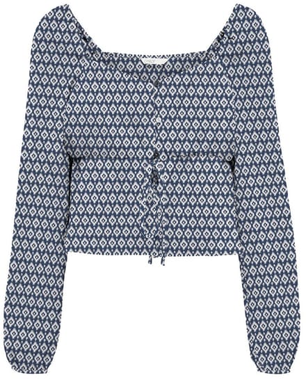 ONLY - ONLNOVA LIFE L/S CARDI TOP AOP PTM - Meisjes - Blouses