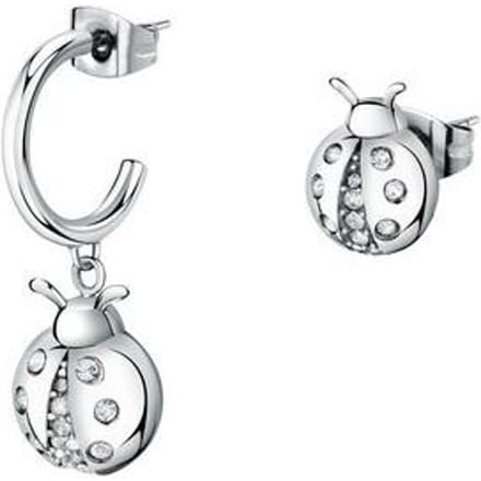 Boucles d'oreilles en acier inoxydable Morellato Istanti SAVZ07 pour femme white