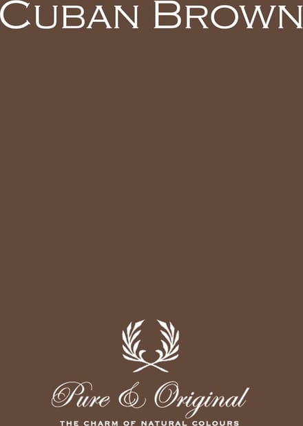 Pure & Original Fresco Kalkverf Cuban Brown 5 L