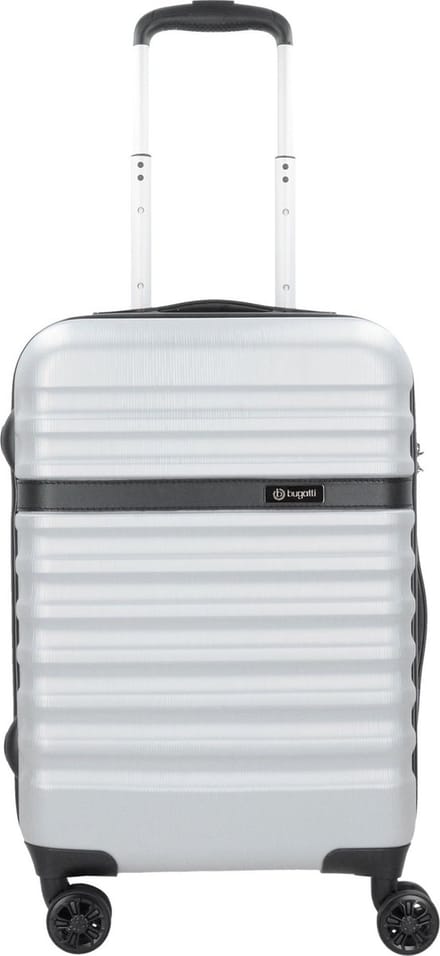 bugatti Corium Hard-Top Case Trolley Silver Zilverkleurig 56cm