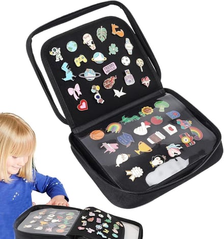 Pin Display Tas - Album Box Organizer - Sieraden Opslag - 360 Graden Transparant
