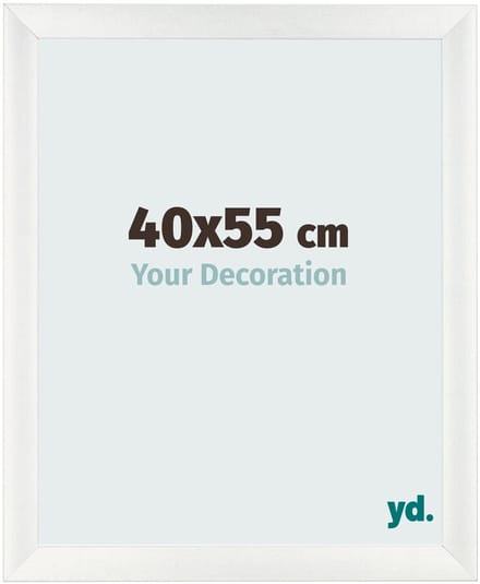 Your Decoration - Fotolijst 40x55 cm - MDF - Wit Geveegd - Pisa
