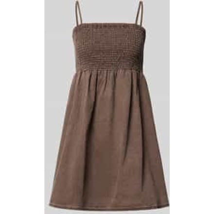 mini-jurk met smokdetail model 'Oregon'