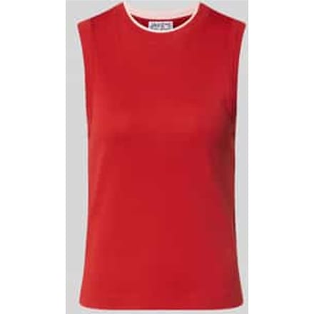 Tanktop van katoen met ronde hals