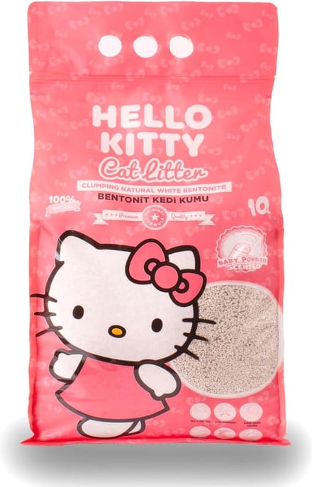 Hello Kitty Kattenbakvulling Babypoeder 10L