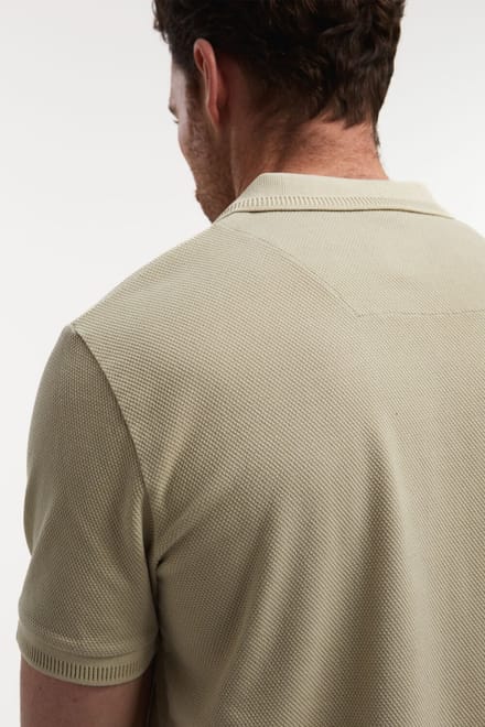 Pilot Heren Polo Bruin - Maat XXXL