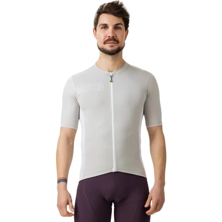Shirt Korte Mouwen Solid Color Block - Stone - M - Valt klein