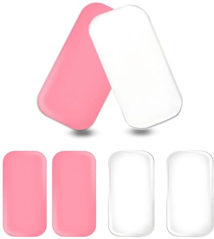 Cosensi - Dailygoods - 6 Stuks Herbruikbare Siliconen Oogpads voor Wimperverlenging